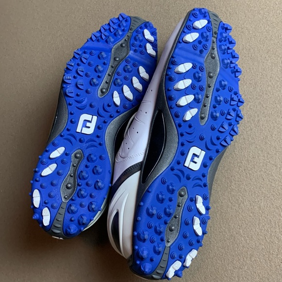 FJ FootJoy Sport NWB Spikeless Leather Golf Shoes - 12 medium Style 53147 - Picture 6 of 11